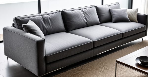 Grand canapé droit convertible : confort, style et prix adaptés