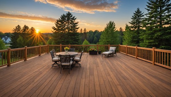 Entretien réduit pour votre terrasse en composite : les clés